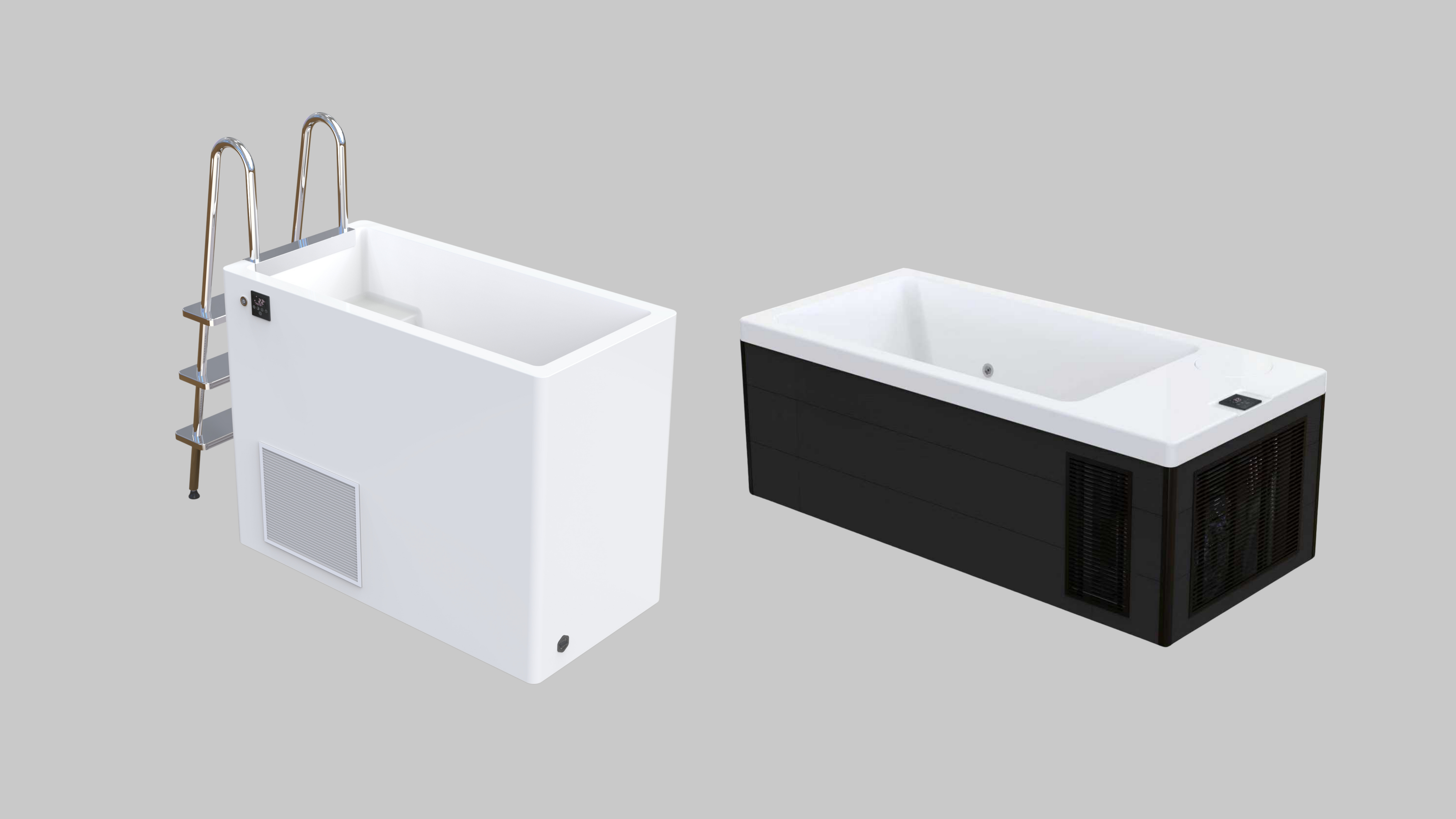 Integrated Ice Bath Tub